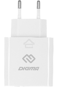 Сетевое зарядное устройство Digma DGW3D 3A PD+QC белый
