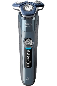 Бритва роторная Philips S7882/55 питан.:элек.сеть/аккум. синий/серебристый
