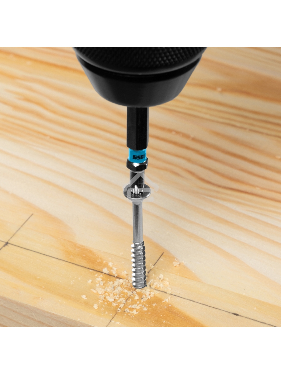 Набор бит TORX 15х50, сталь S2, 10 шт. Gross