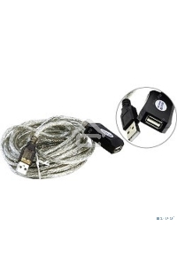 Кабель Aopen/Qust Кабель-адаптер USB2.0-repeater, удлинительный активный <Am-->Af> 5м (ACU823-5M) 6938510851314