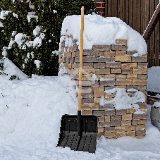 Лопата для уборки снега Сибртех полипропилен, 405х410 мм, без черенка