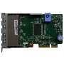 Плата коммуникационная Lenovo 1Gb 4-port RJ45 LOM