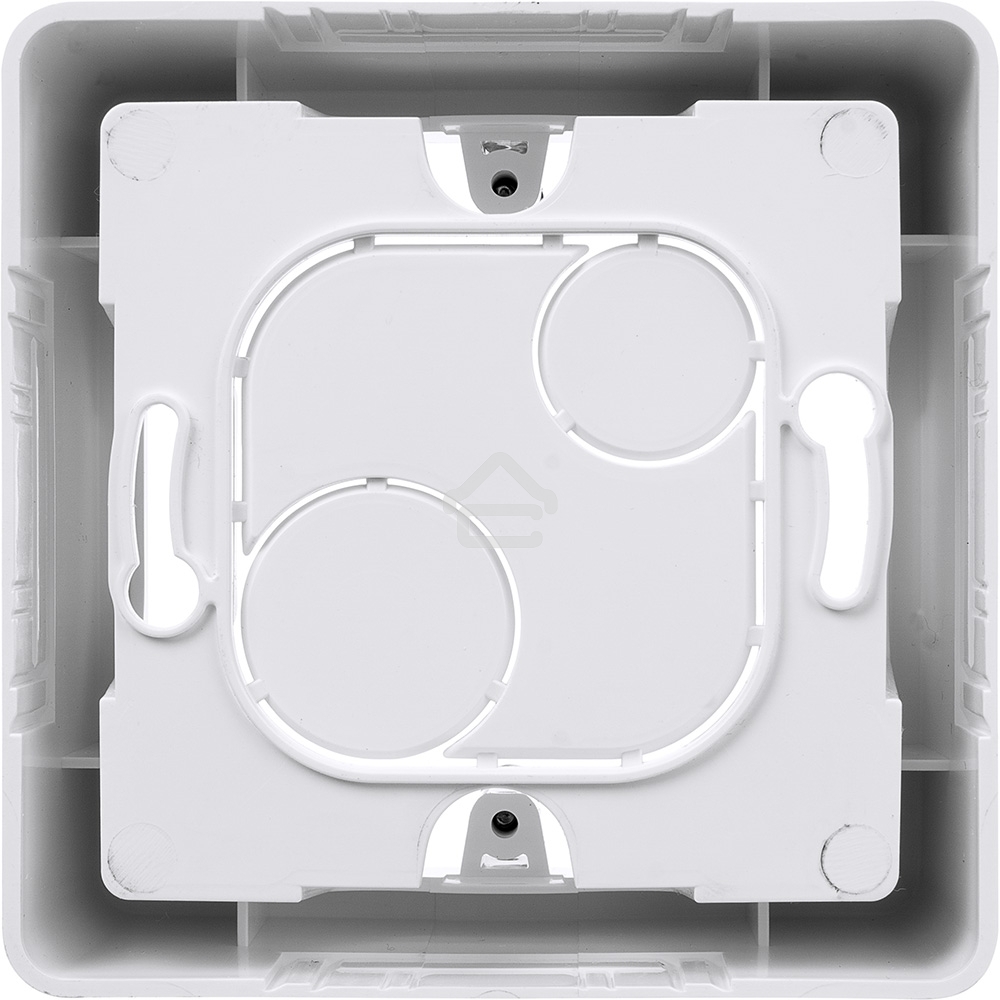 Коробка накладного монтажа 1 пост белый Inspiria