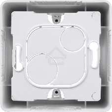 Коробка накладного монтажа 1 пост белый Inspiria