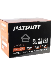 Сварочный аппарат PATRIOT WMA 225MQ (605301755)  инверторный mig/mag/mma стальной и флюс. провлокой