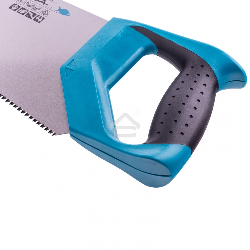 Ножовка Gross 24104 по дереву piranha 500мм 11-12 tpi зуб - 3d каленый зуб двухкомпонентная рукоять