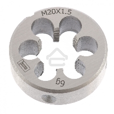 Плашка Сибртех М20x1,5 мм