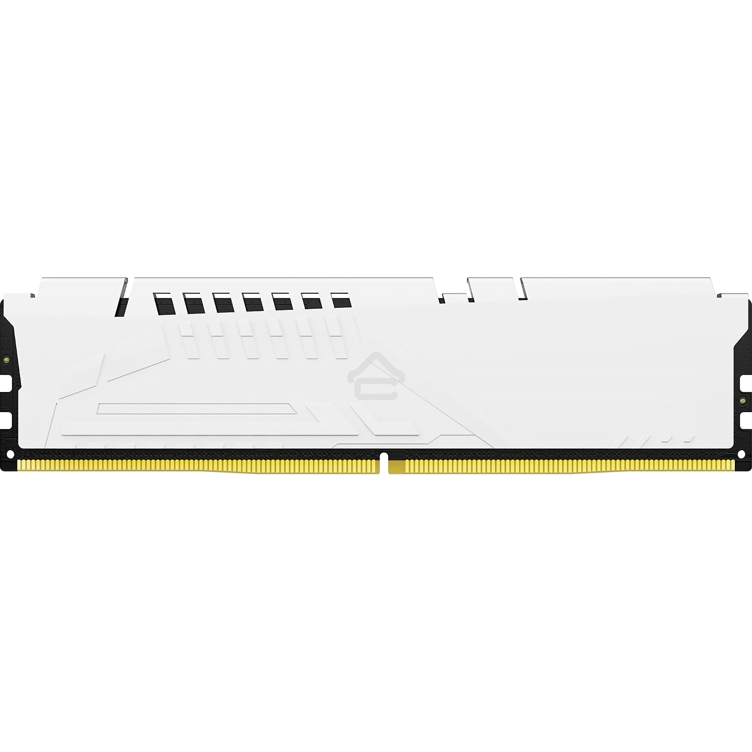Оперативная память Kingston Fury Beast, DDR5, 16GB (1x16GB), 6800MHz, CL34, DIMM, радиатор, белый