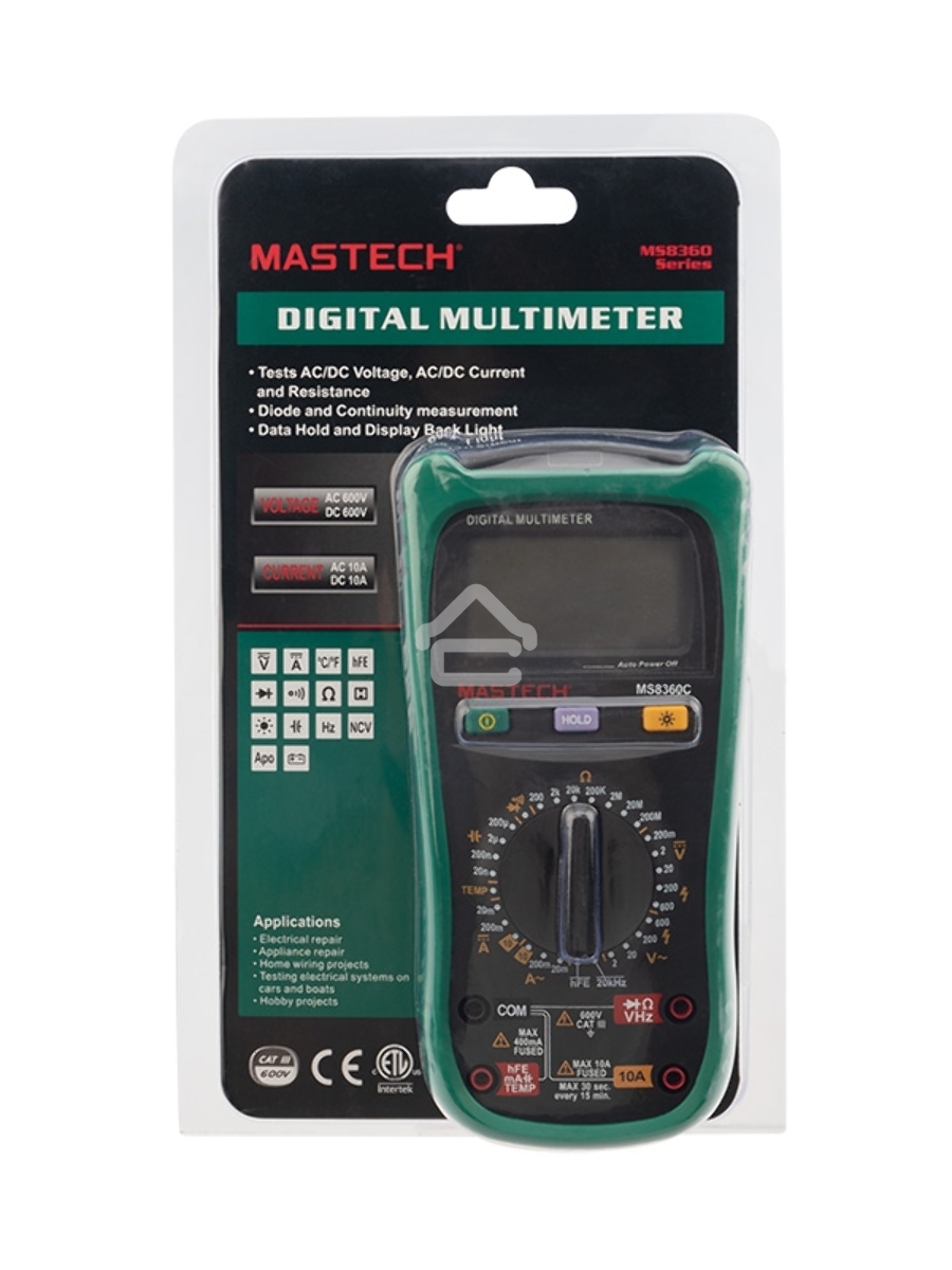 Профессиональный мультиметр MASTECH MS8360C 13-2027