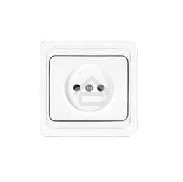 Розетка 1-м СП Валери 16А IP20 бел. Universal В0022