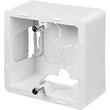Коробка накладного монтажа 1 пост белый Inspiria