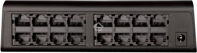 Коммутатор неуправляемый с 16 портами D-Link DES-1016A/E2A 10/100Base-TX и функцией энергосбережения