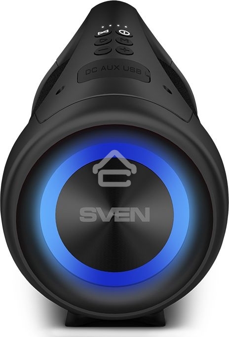 Колонка портативная Sven АС PS-370 черный 40W 2.0 BT