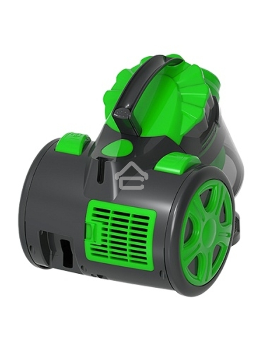 Пылесос Blackton Bt VC1604C черный/зеленый, 350/1600 Вт, уборка влажная/сухая, пылесборник контейнер 2 л