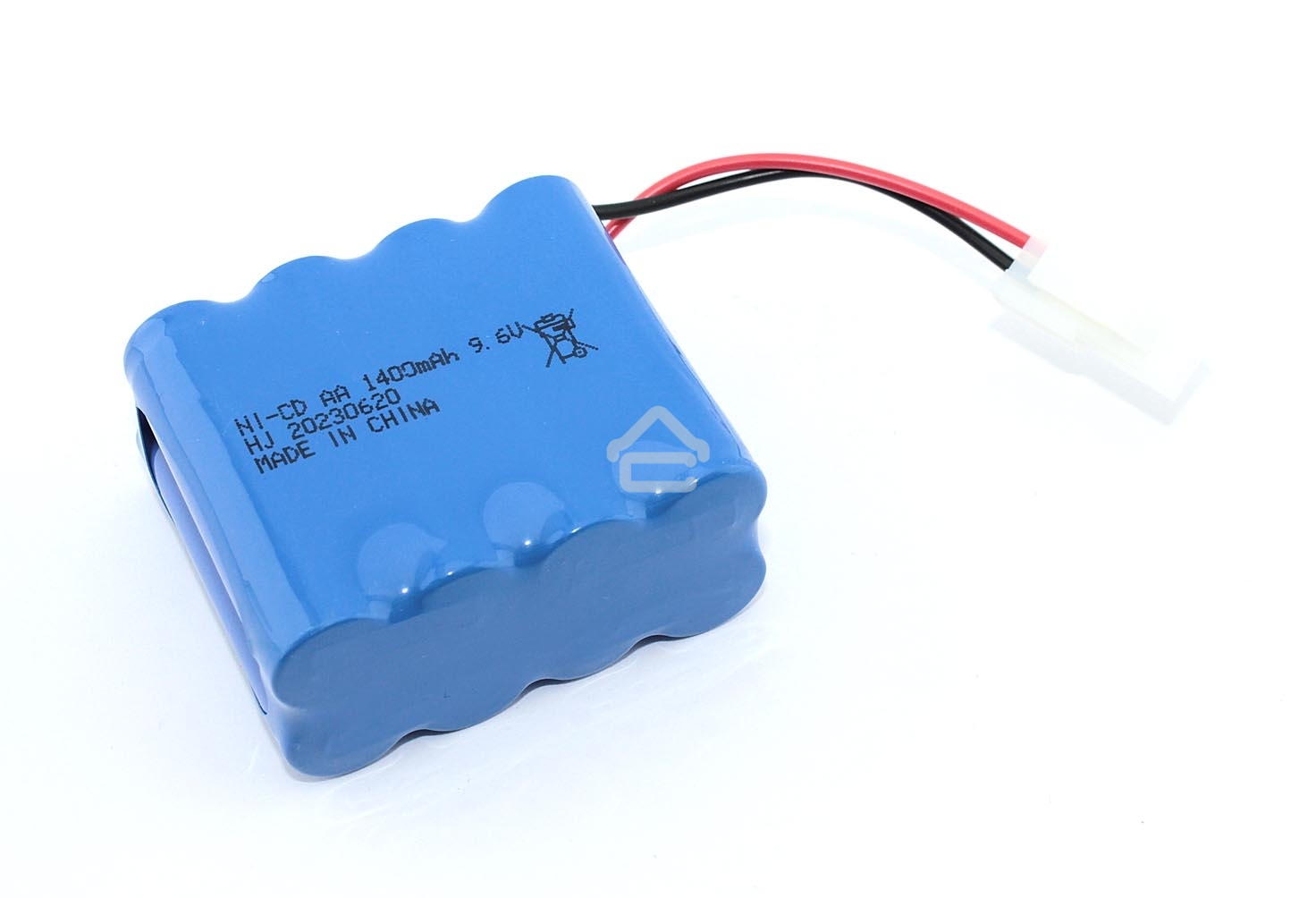 Аккумулятор Ni-Cd 9.6V 1400 mAh AA Row разъем 5559 (4+4)