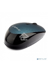 Мышь беспроводная Gembird MUSW-354-B синий, 1600 dpi, радиоканал, USB, кнопки - 4