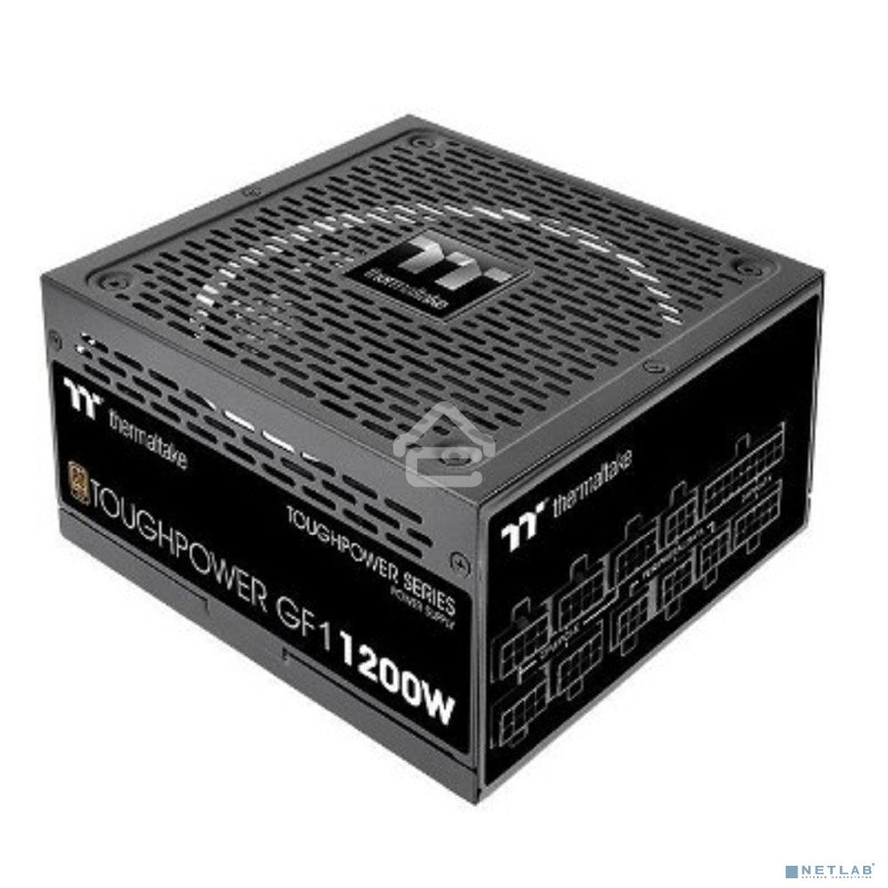 Блок питания Thermaltake Toughpower GF1 (PS-TPD-1200FNFAGE-1), 1200Вт, 80 PLUS Gold, 140мм, модульный, черный