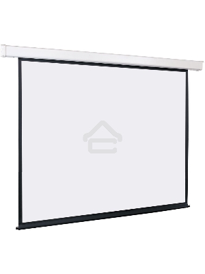 Экран с электроприводом Lumien Eco Control 229x305 см (раб. область 221х297 см) Matte White черная кайма по периметру 4:3