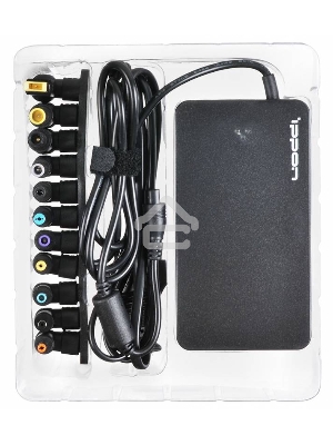 Блок питания Ippon S65U автоматический 65W 15V-19.5V 8-connectors 4.3A 1xUSB 2.1A от бытовой электросети LED индикатор