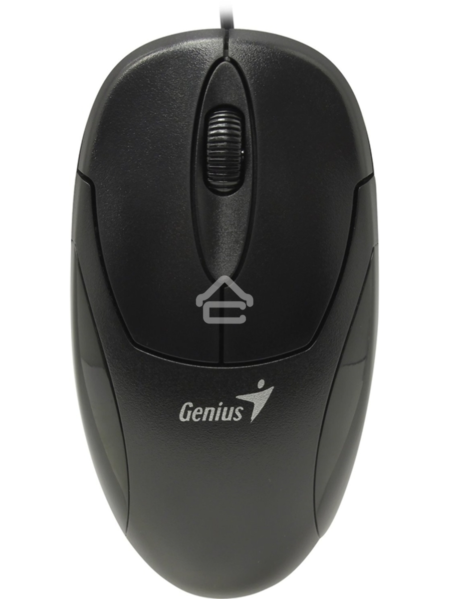 Мышь проводная Genius XScroll V3 черный, 1000 dpi, USB, кнопки - 3