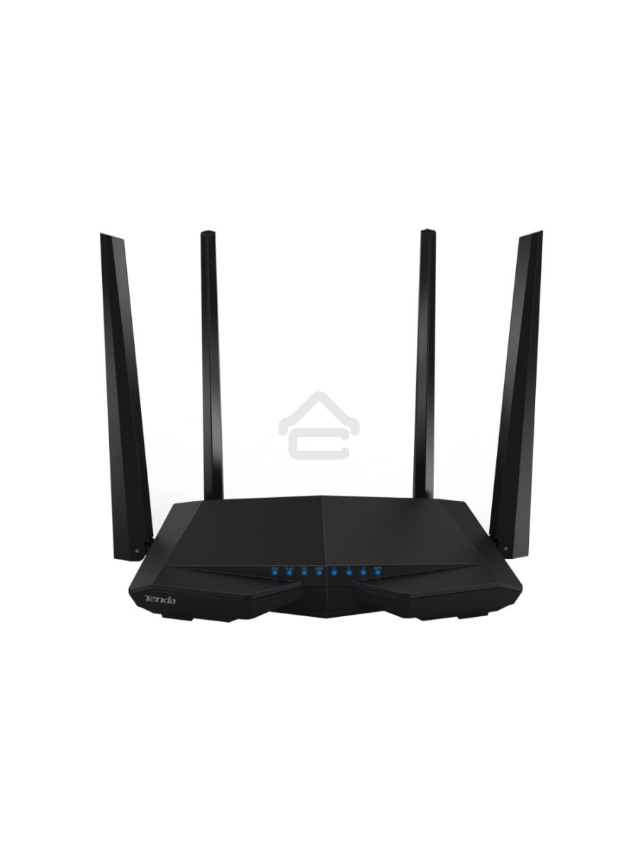 Маршрутизатор Tenda AC6 AC1200 Двухдиапазонный, Wi-Fi маршрутизатор, 4*5 дБи внешние антенны