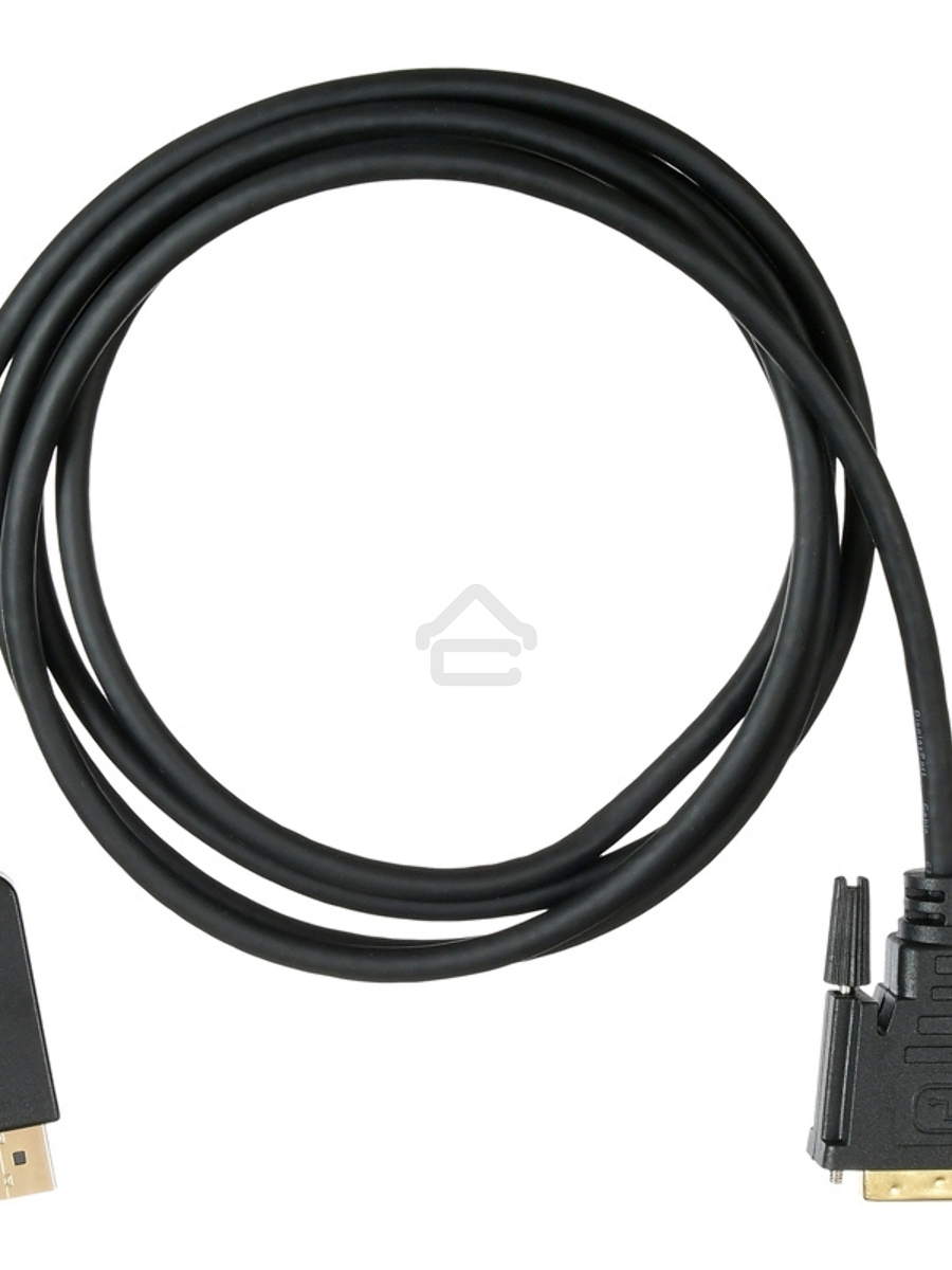 Кабель аудио-видео Buro 1.1v DisplayPort (m)/DVI-D (Dual Link) (m) 2м. Позолоченные контакты черный (BHP DPP_DVI-2)