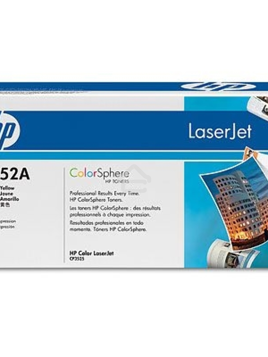 Картридж лазерный HP CE252A желтый для CLJ CM3530/CP3525 7000стр.