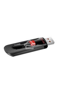 Флеш диск Sandisk 64Gb Cruzer Glide SDCZ60-064G-B35 USB2.0 черный/красный