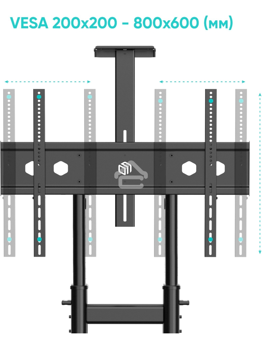 Стойка ONKRON TS1891 черный