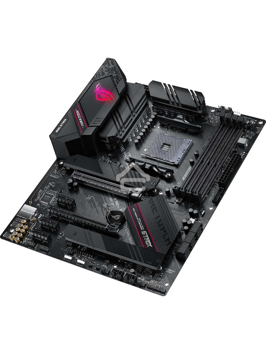 Материнская плата ASUS ROG STRIX B550-F GAMING WIFI II, AM4, AMD B550, 4xDDR4, 6xSATA, 2xM.2, 1xPCIe 3.0 x4, 1xPCIe 4.0 x16, 3xPCIe x1, 1xDP, 1xHDMI, 1x 2.5Gb LAN, 1xUSB-A 3.2 Gen 2, 2xUSB-A 3.2 Gen 1, 1xUSB-C 3.2 Gen 2, 5x3.5 мм, 7.1, ATX