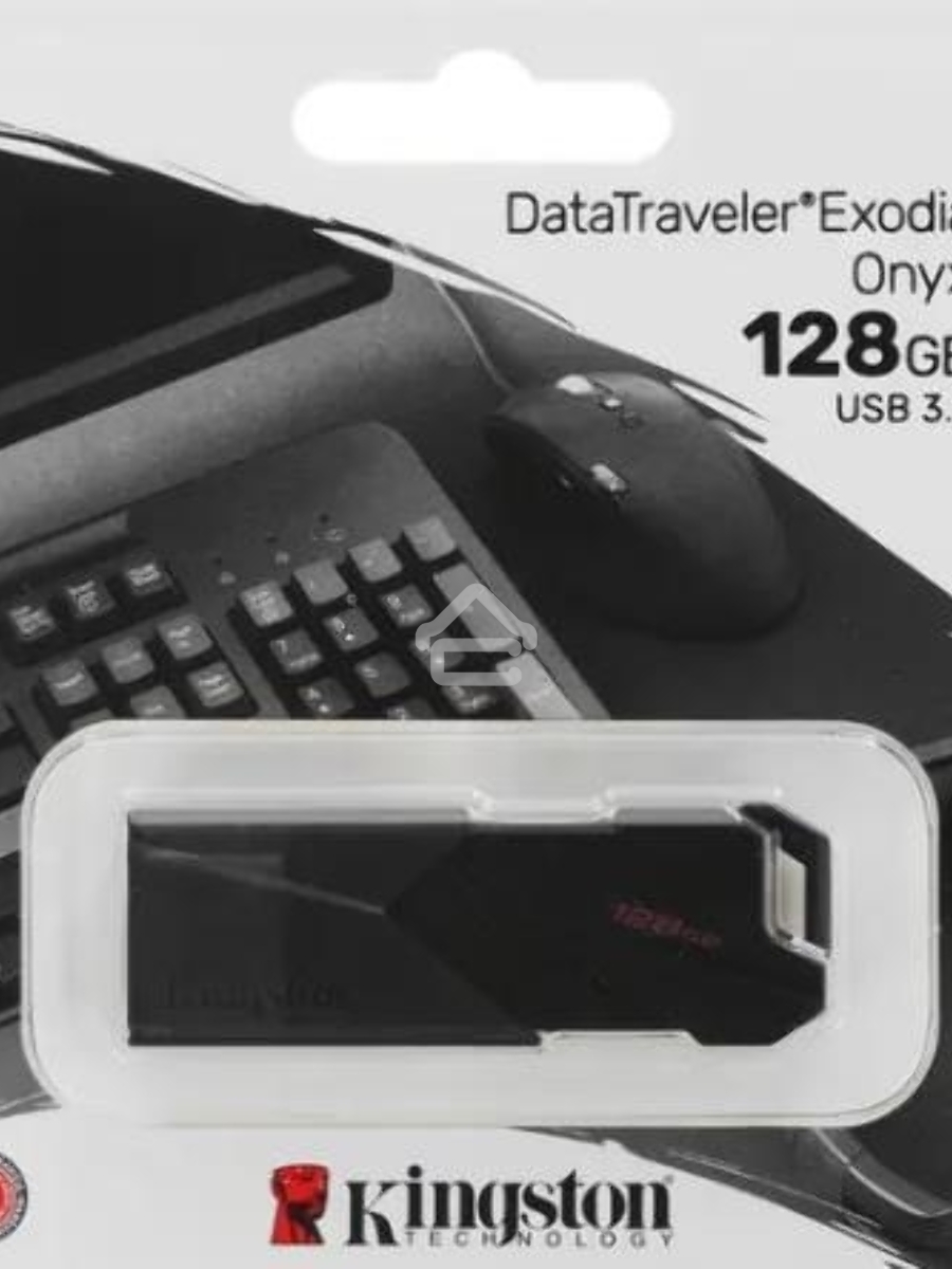 Флеш диск Kingston 128Gb DataTraveler Exodia Onyx DTXON/128GB USB3.2 черный