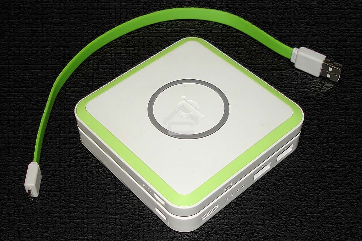 Портативный аккумулятор G-POWER STX6000II J32II на 5000mAh с QI модулем