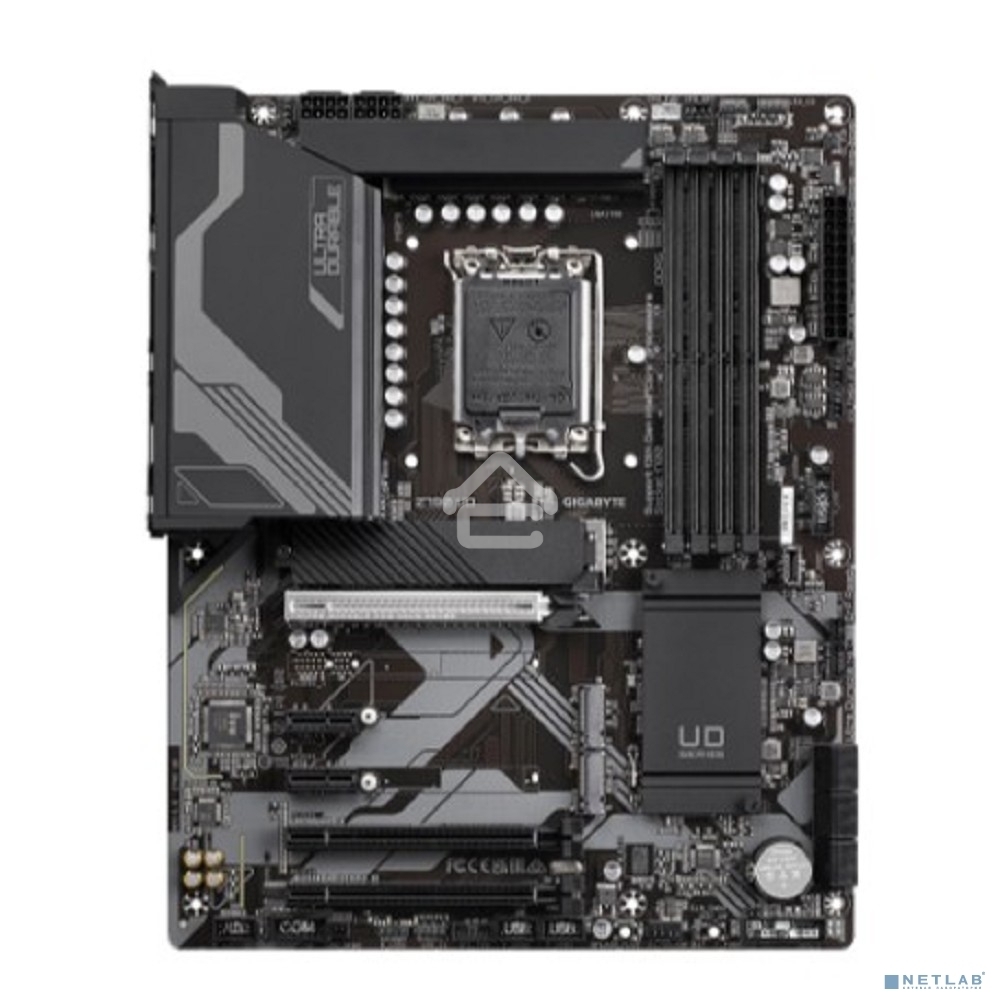 Материнская плата Gigabyte Z790 UD, LGA 1700, Intel Z790, 4xDDR5, 6xSATA, 3xM.2, 1xPCI-E 5.0 x16, 1xPCI-E 4.0 x4, 1xPCI-E 3.0 x1, 1xHDMI, 1xDP, 1x 2.5Gb LAN, 4xUSB-A 2.0, 4xUSB-A 3.2 Gen 1, 1xUSB-A 3.2 Gen 2, 1xUSB-C 3.2 Gen 2x2, 7.1, ATX