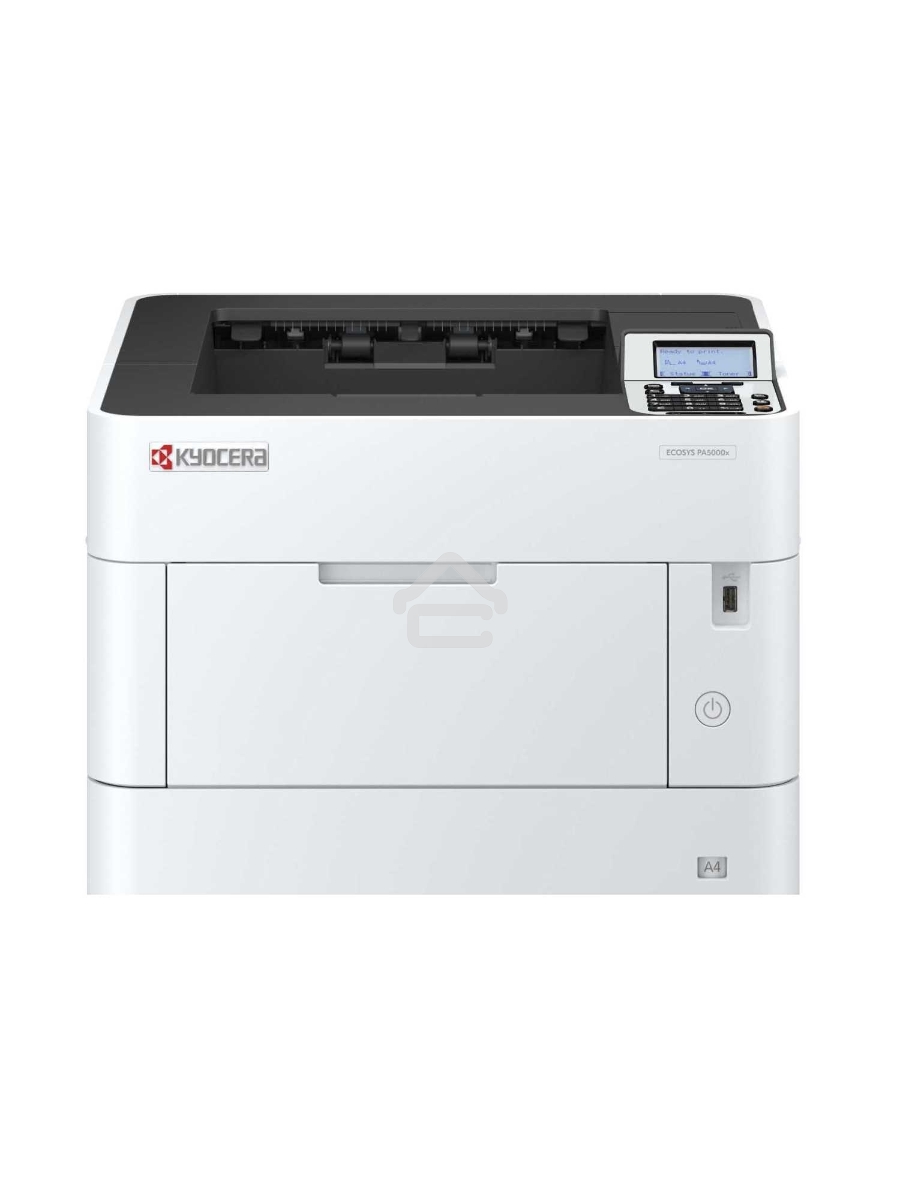 Принтер лазерный Kyocera PA5000x (110C0X3NL0), A4, ч/б, печ. до 50 стр/мин., 1200 x 1200 dpi, USB, RJ-45, Air Print, Mopria