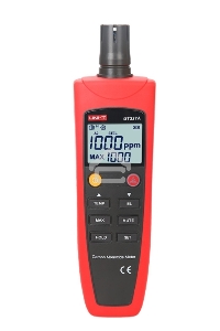 Детектор СО газа UT337A , 0~1000ppm, аудио и визуальное оповещение