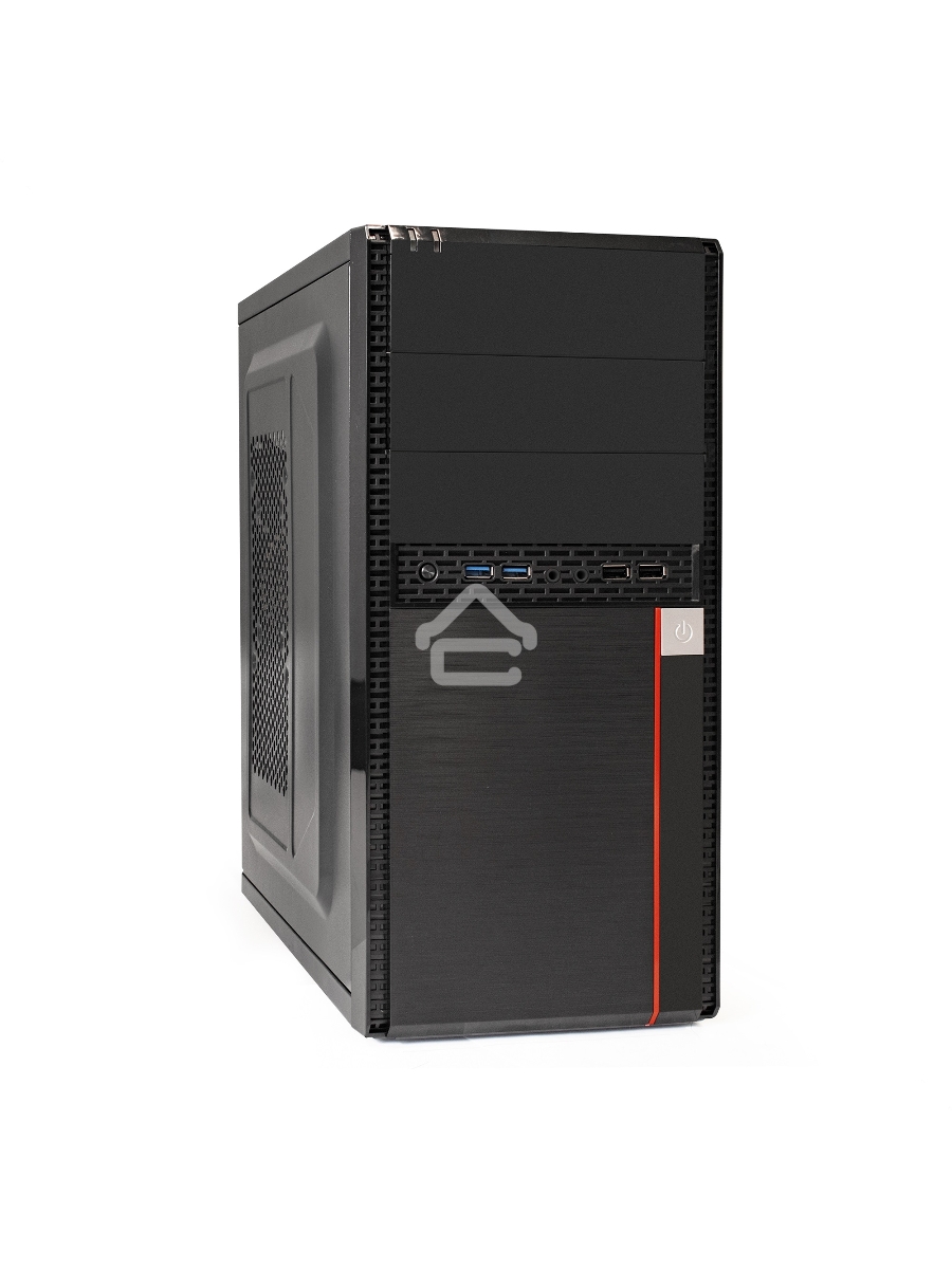 Компьютерный корпус Exegate EX277439RUS Minitower MA-371X Black, mATX <без БП>