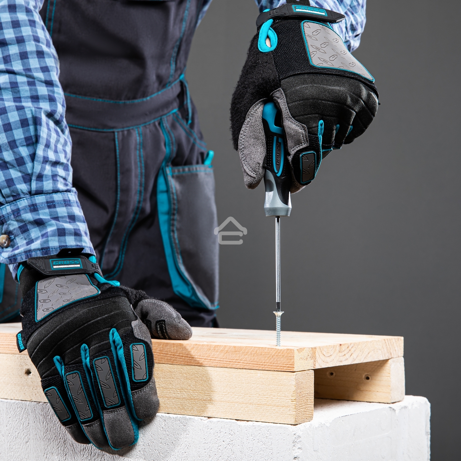 Набор отверток Gross 12167 комбинированный 3 шт, S2, трехкомпонентная рукоятка