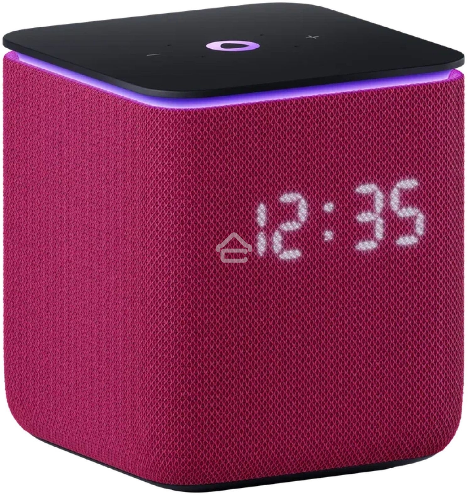 Умная колонка Яндекс Станция Миди, ZigBee, 24Вт, с голосовым ассистентом Алиса на YaGPT, малиновый