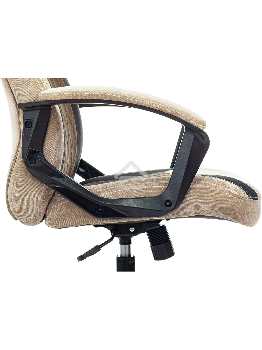 Кресло игровое Бюрократ VIKING 6 KNIGHT BR FABRIC коричневый, крестовина металл/пластик