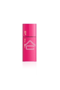 Флеш диск 64Gb Silicon Power Blaze B05, USB 3.0, Розовый