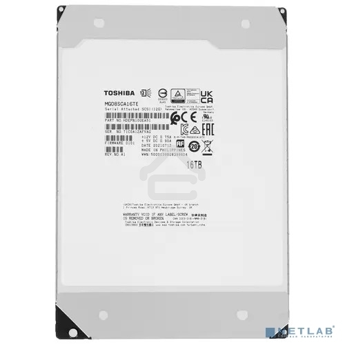 Жесткий диск Toshiba HDD  SAS 16Tb 3.5