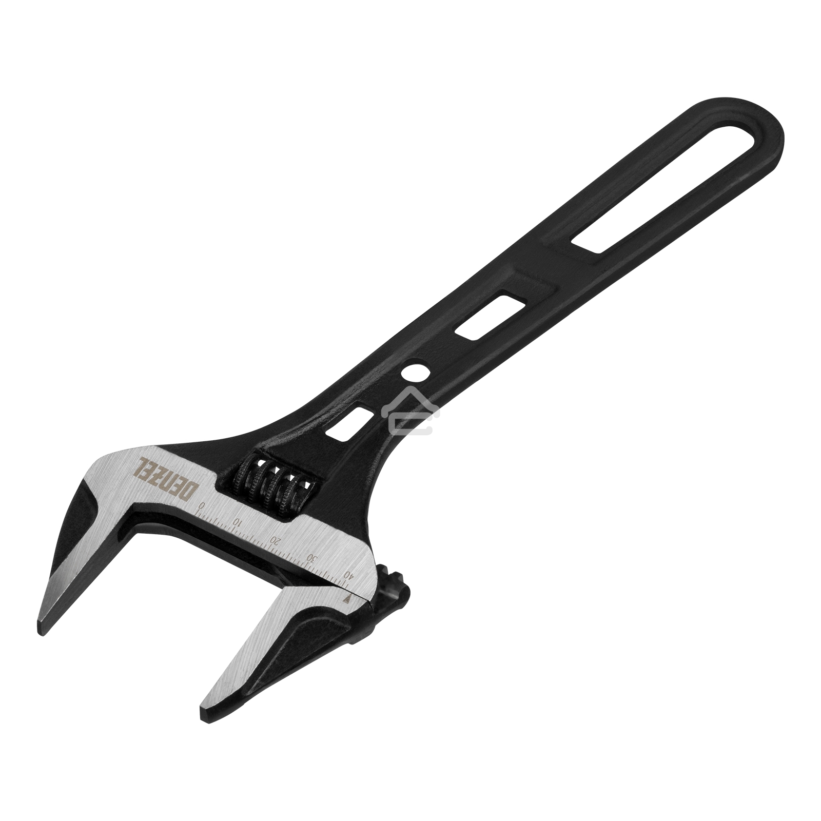 Ключ разводной Denzel 250 мм, CrV, кованый