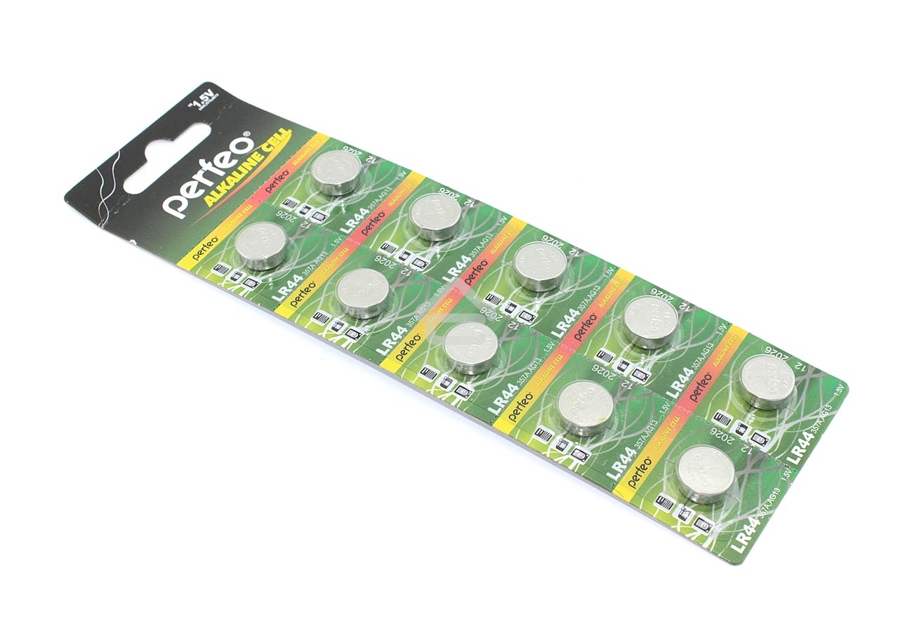 Батарейка Perfeo G13 LR44 10 шт.