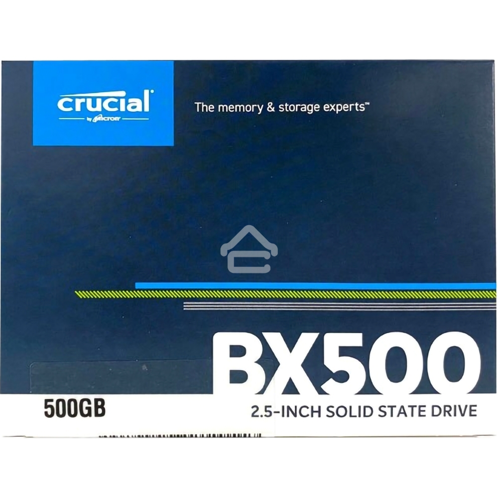 Накопитель SSD Crucial BX500, 500Gb, 2.5