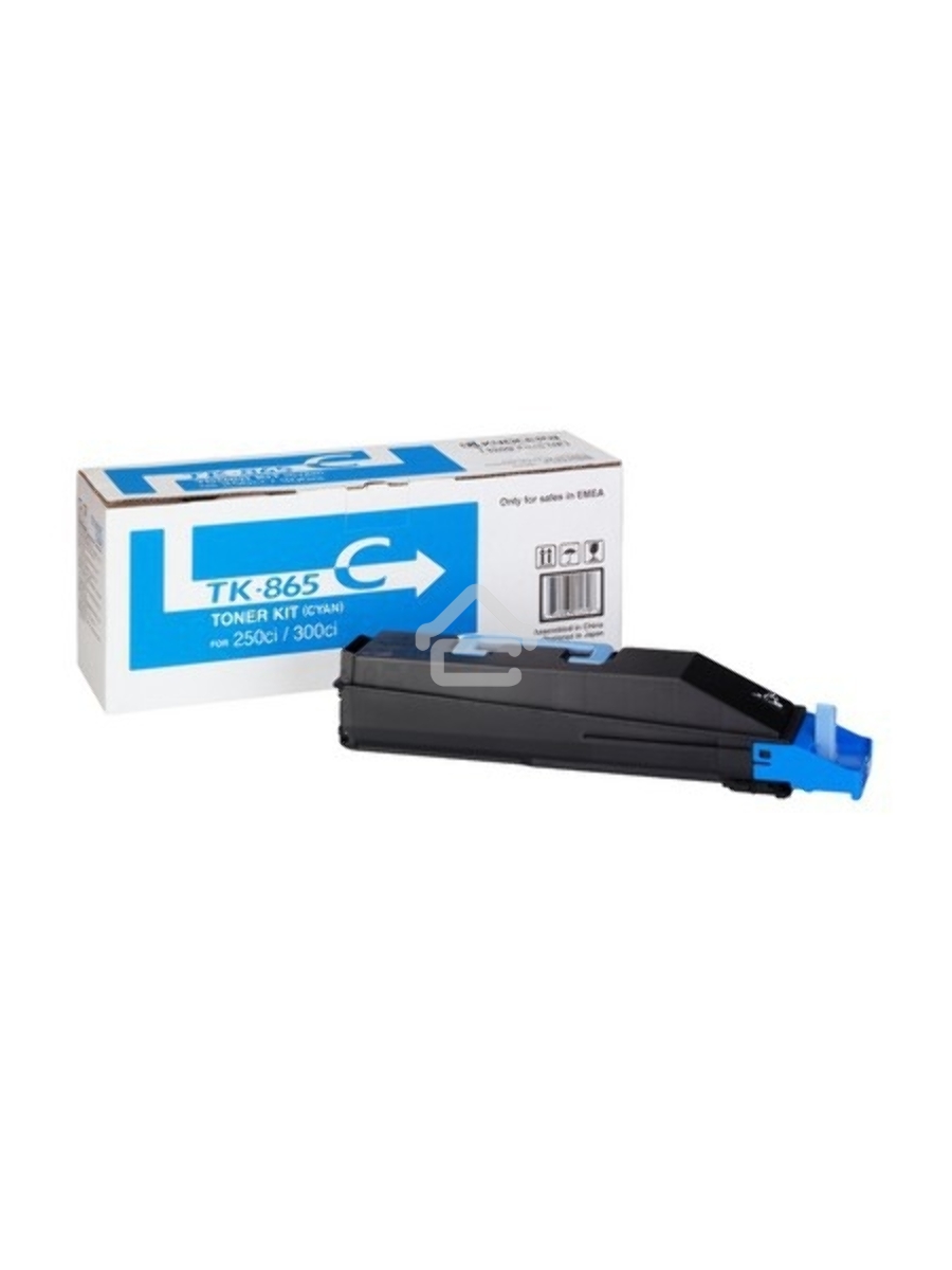 Картридж лазерный Kyocera TK-865C (1T02JZCEU0) голубой для TASKalfa 250ci/300ci 12000 стр.