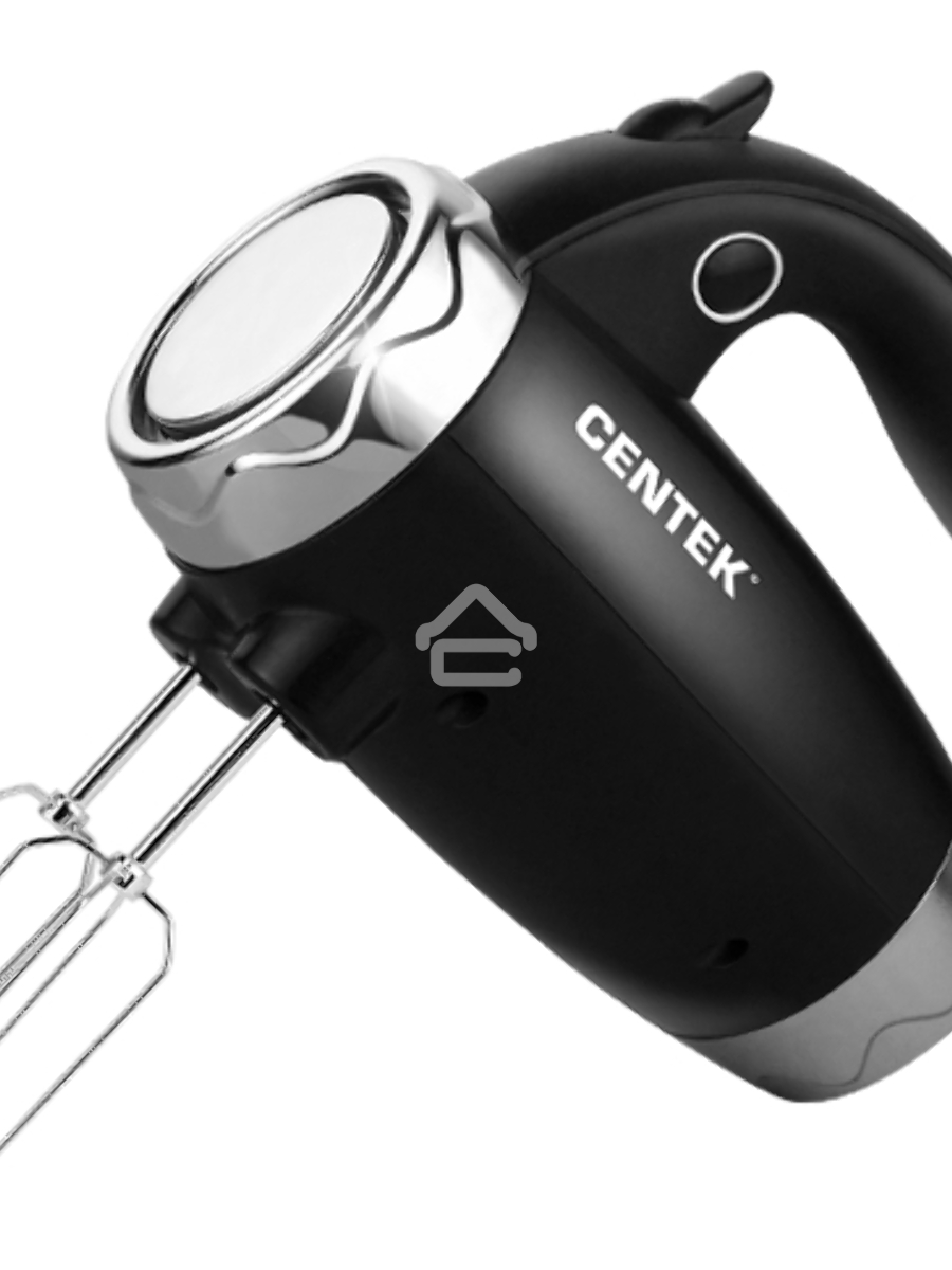 Миксер Centek CT-1115 черный/хром 350Вт