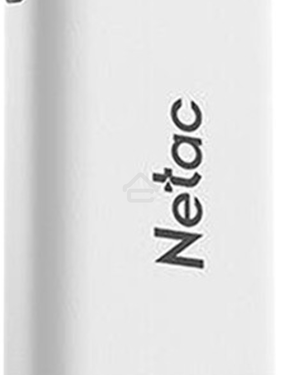 Флеш диск Netac U185 8Gb <NT03U185N-008G-20WH>, USB2.0, с колпачком, пластиковая белая