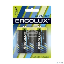Элемент питания алкалиновый Ergolux LR20 BL-2 LR20 BL-2 1.5В Alkaline (блист.2шт)