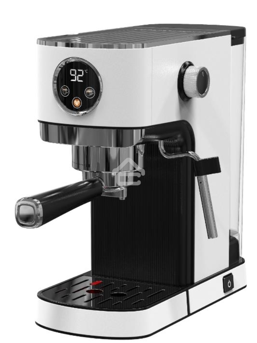 Кофеварка рожковая Korting KCM 1003 EW белый, исп. кофе - молотый, 1.2 л, 1350 Вт, 20 бар.