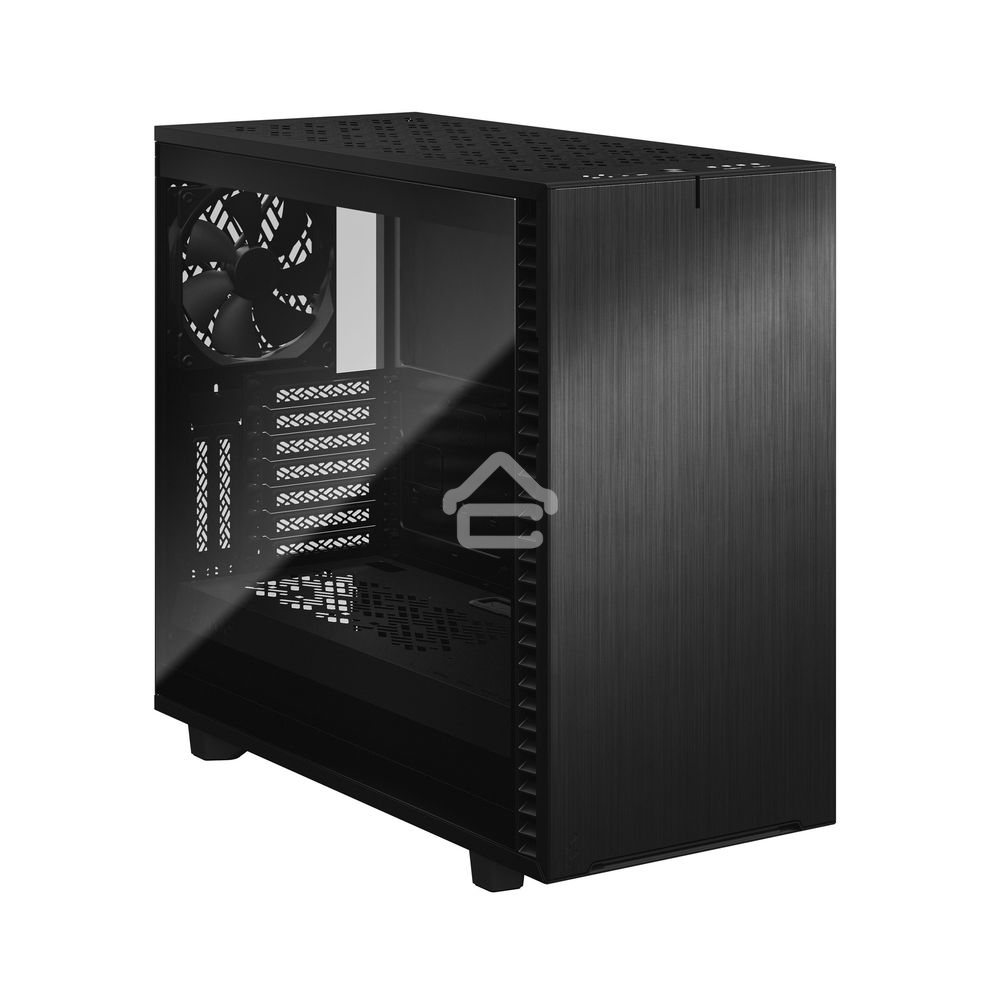 Корпус Fractal Design DEFINE 7 BLACK - DARK TG / mid tower / E-ATX / dark tint tempered glass / 3x140mm fans inc. / FD-C-DEF7A-03